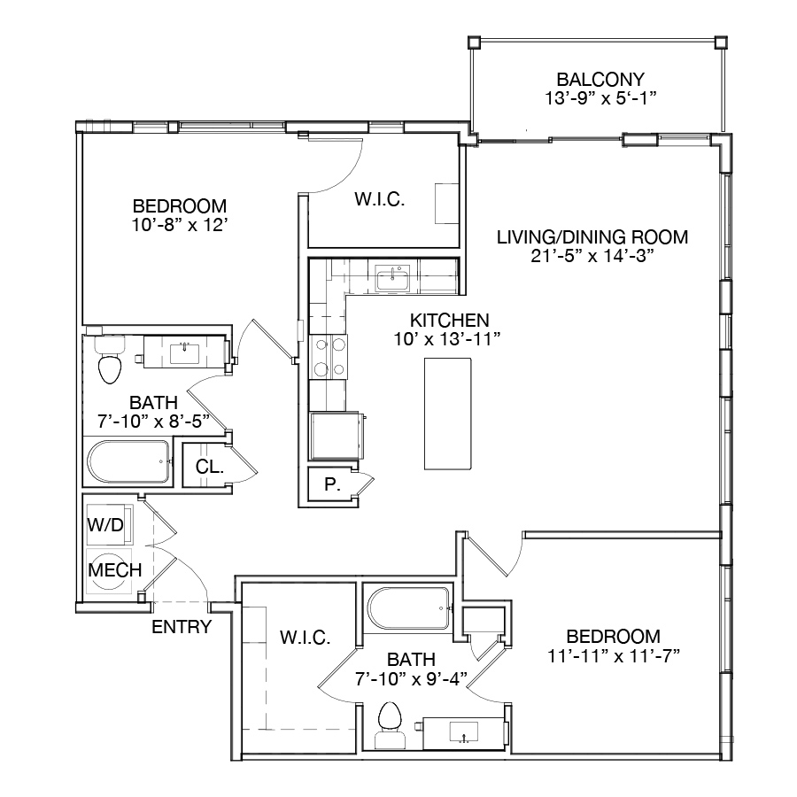 Opaline Amplified floor plan
