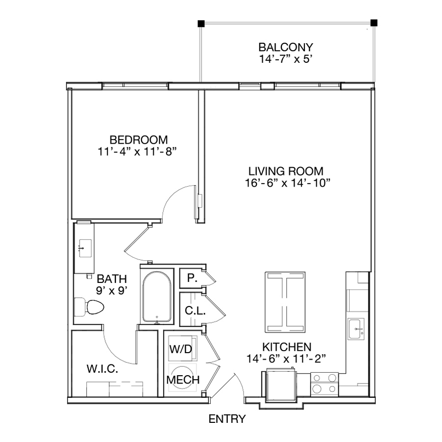 Moonstone floor plan