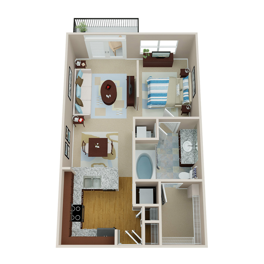 Alexander RA floor plan