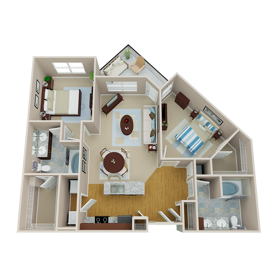 Sussex RA floor plan
