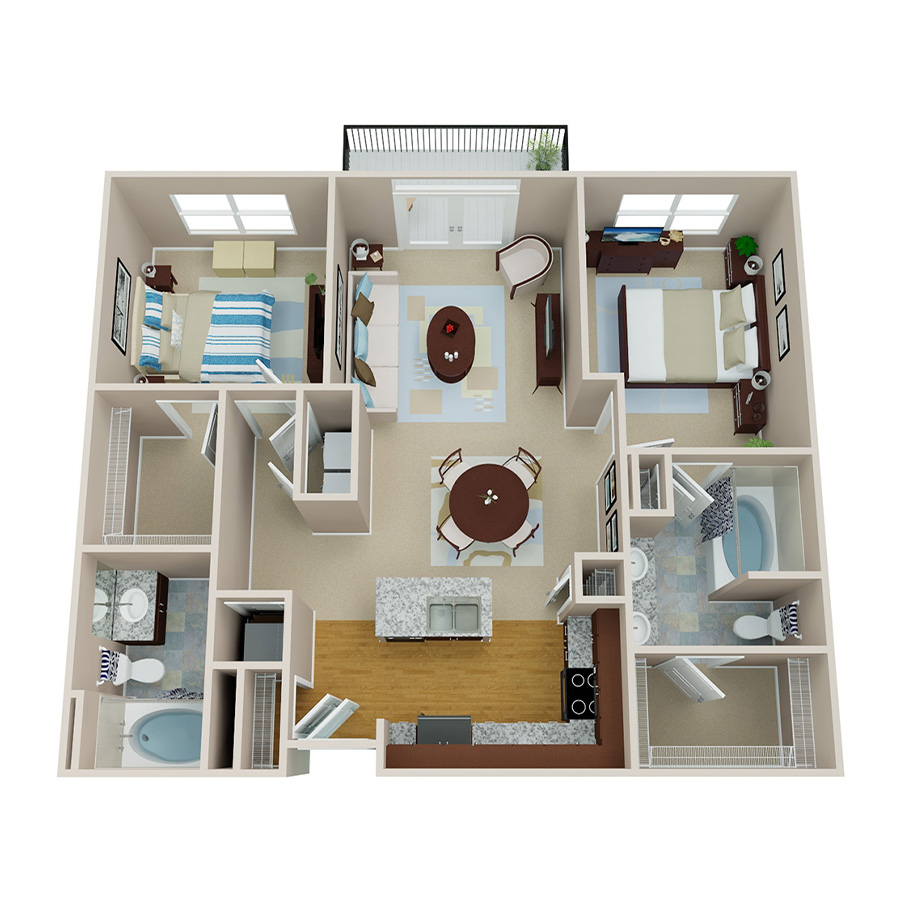 Piedmont RA floor plan