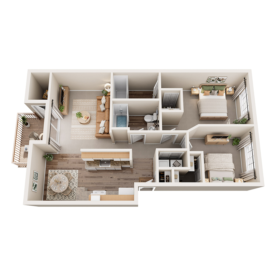 Santiam floor plan