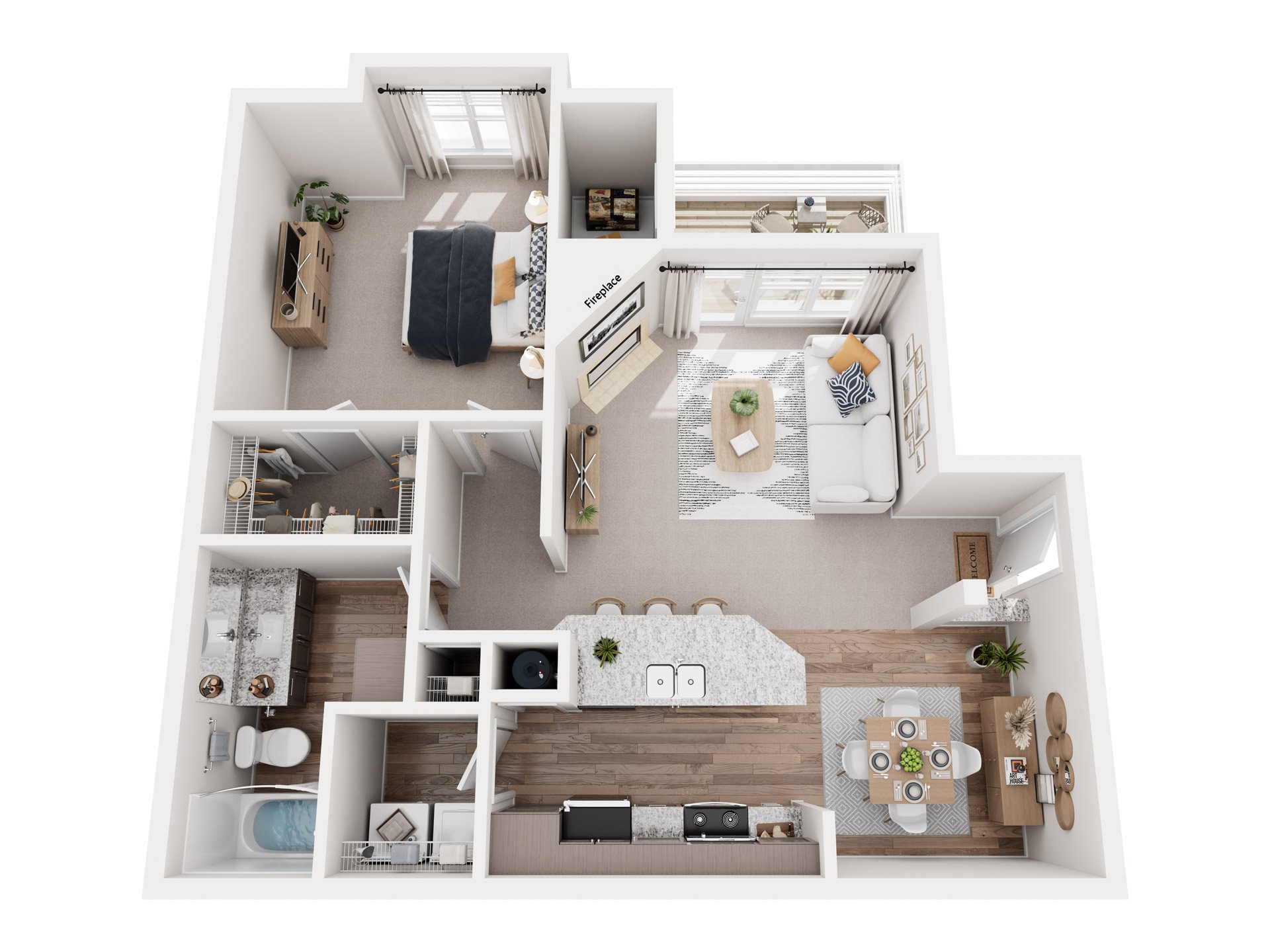 A2 floor plan