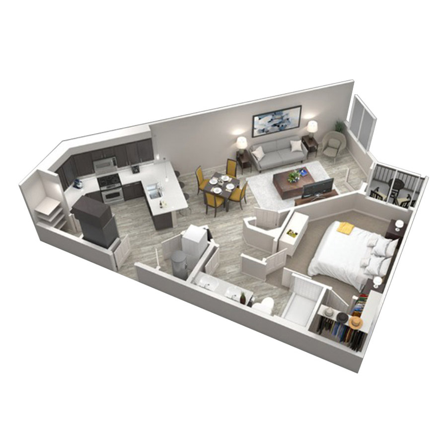 A2 floor plan