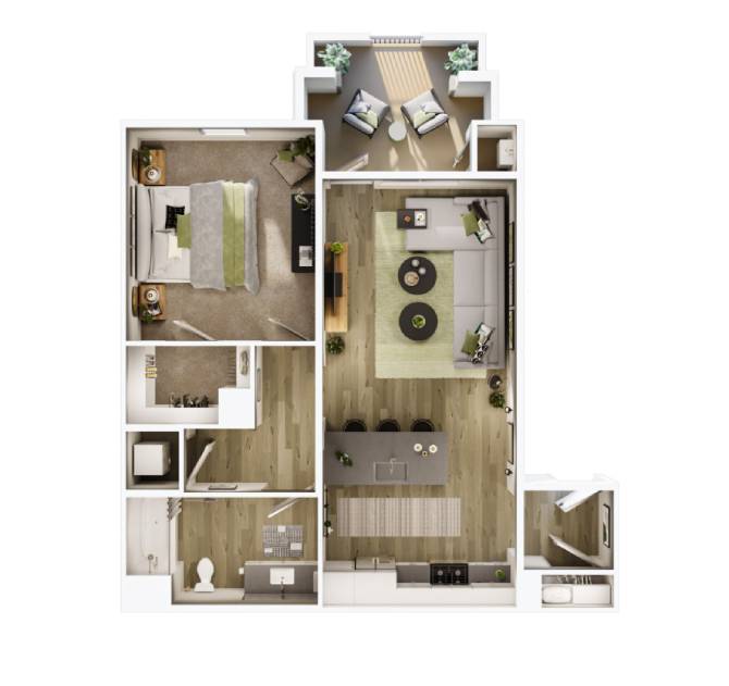 1A floor plan