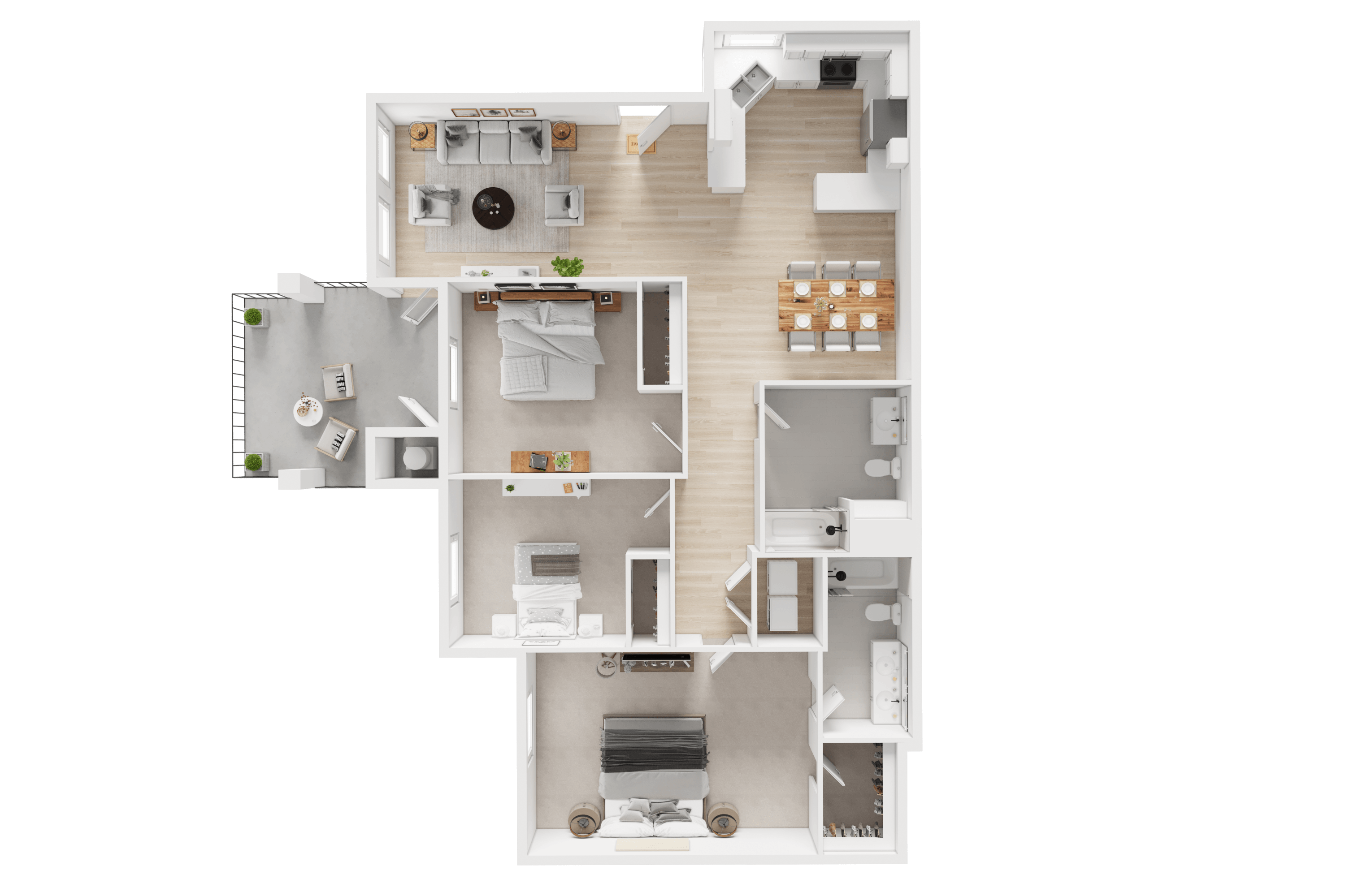 3x2 A floor plan