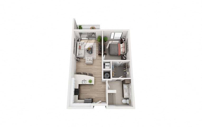 E1B floor plan