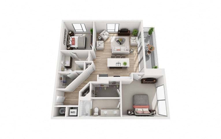 C2 floor plan