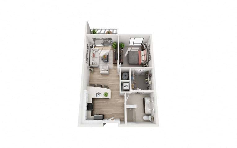 F1B floor plan