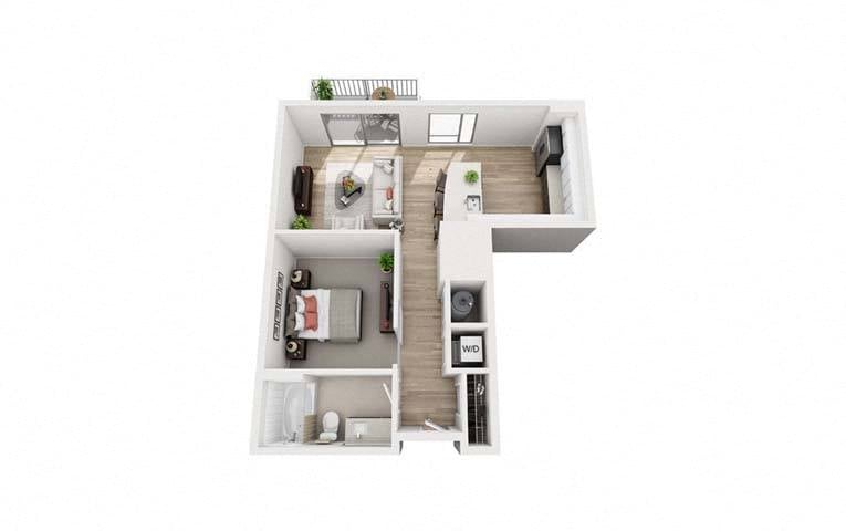 A1B floor plan