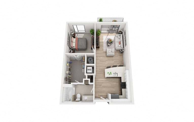 D1A floor plan