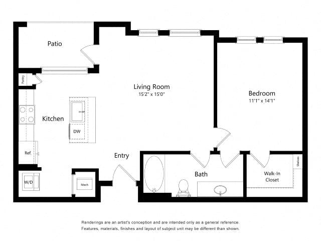 A6 floor plan