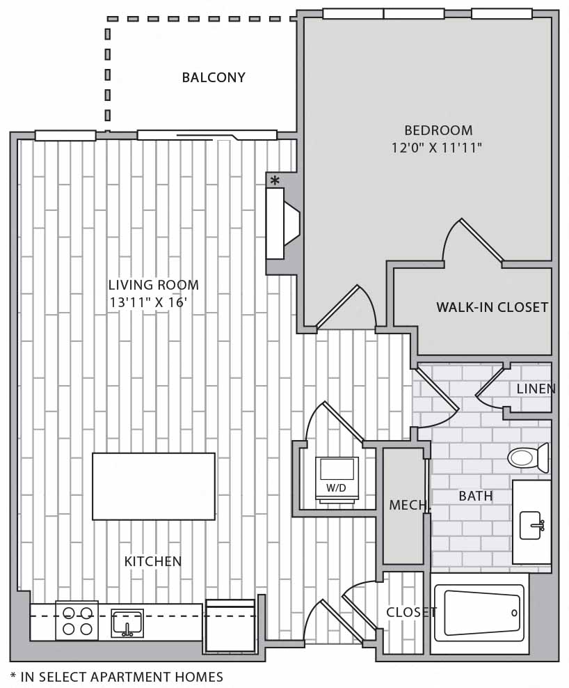 A2 floor plan