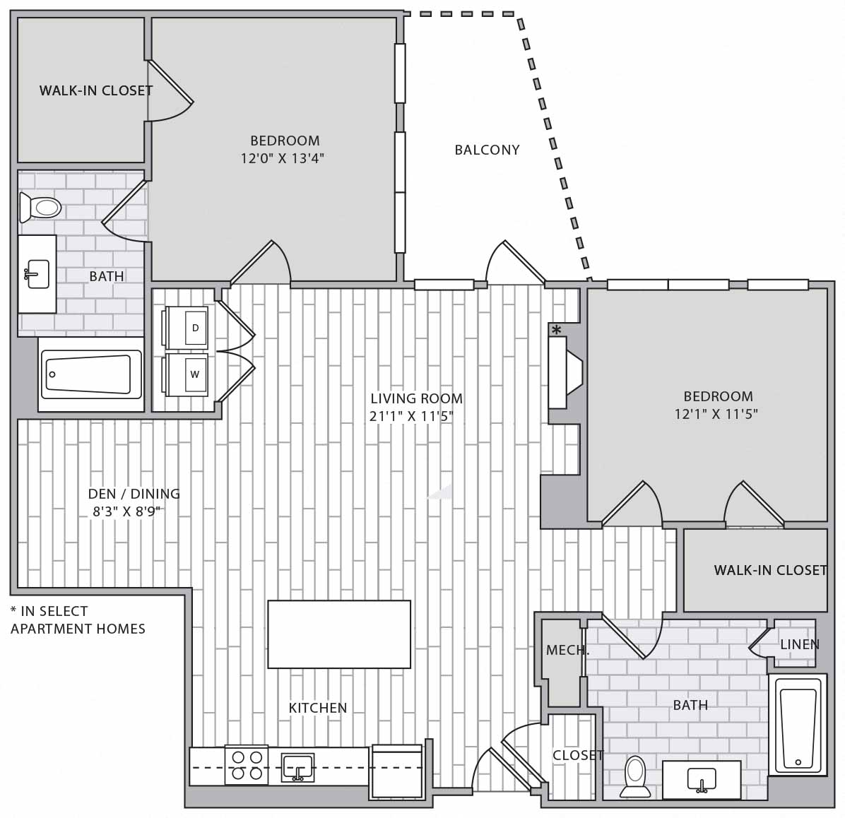 B3A floor plan