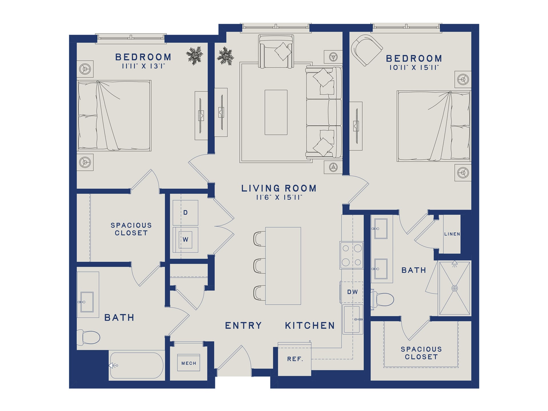 B17H floor plan