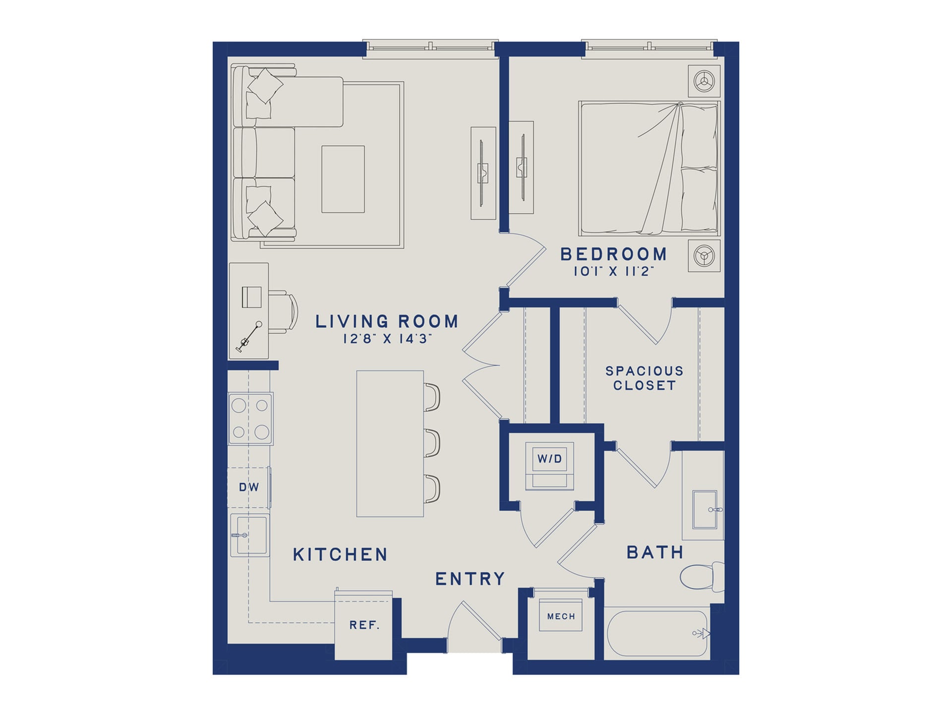 A6 floor plan