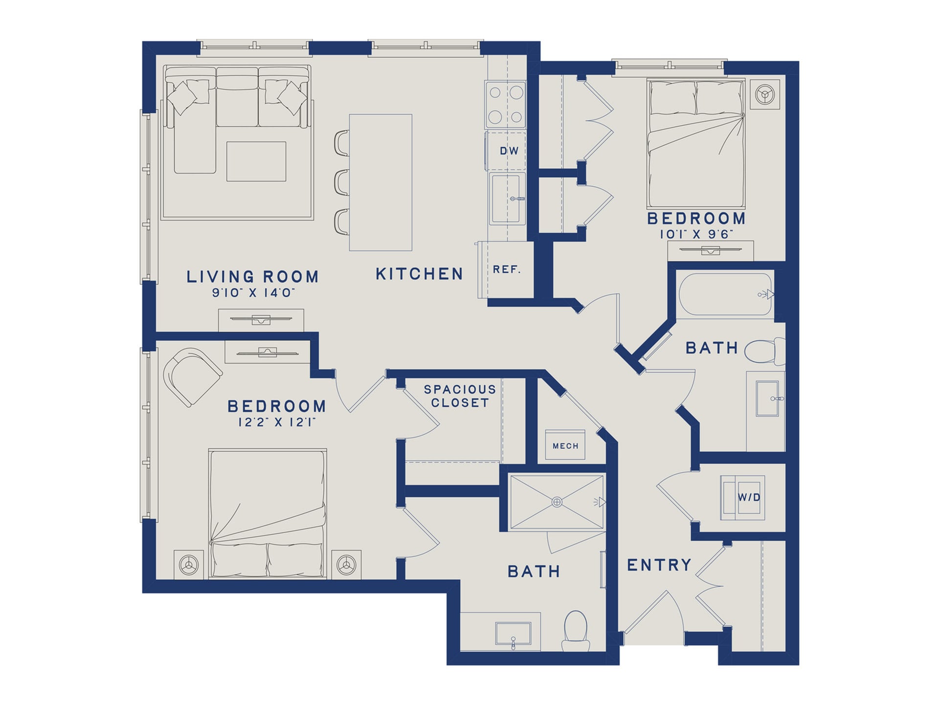 B2 floor plan