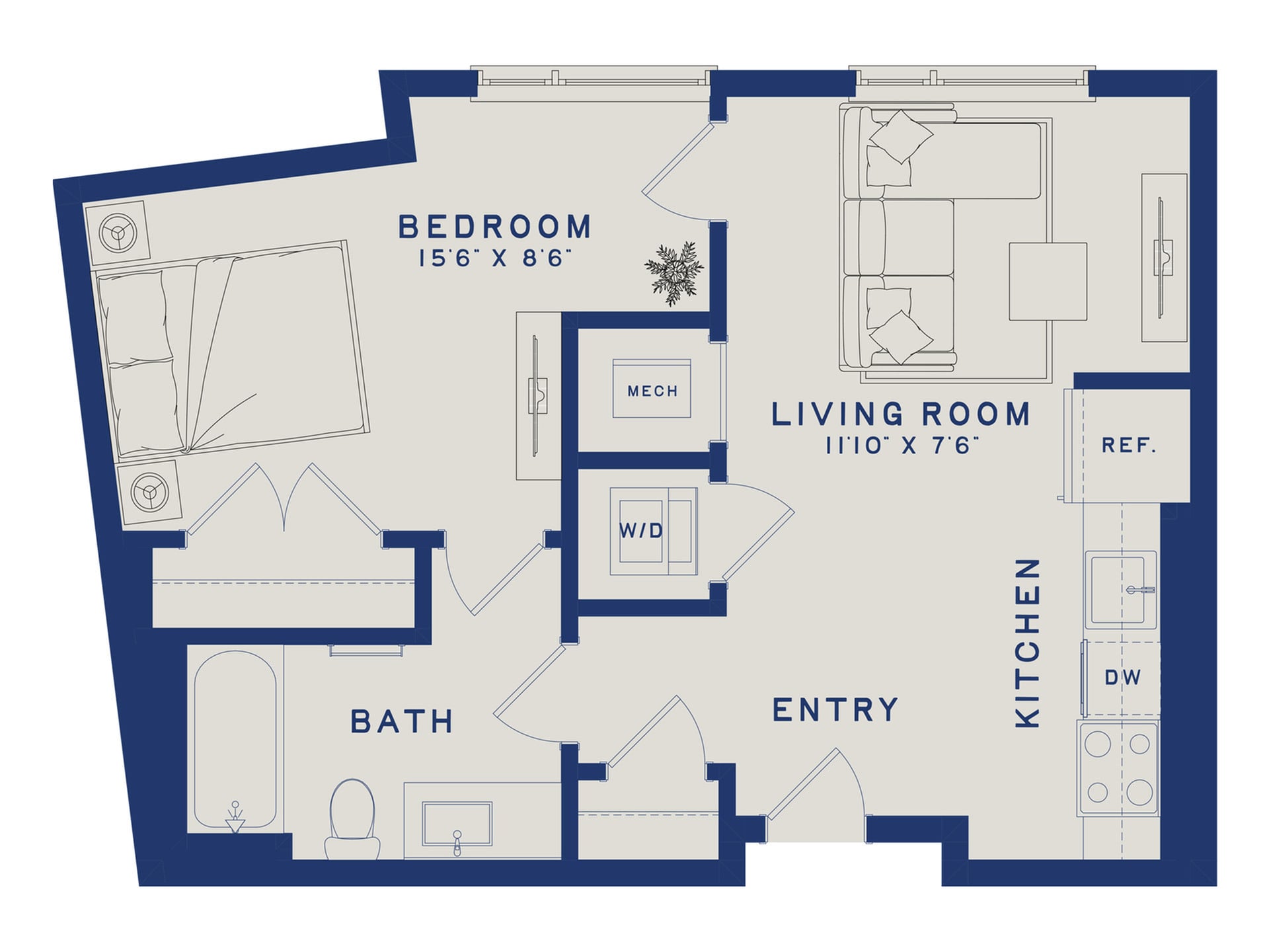 A1 floor plan
