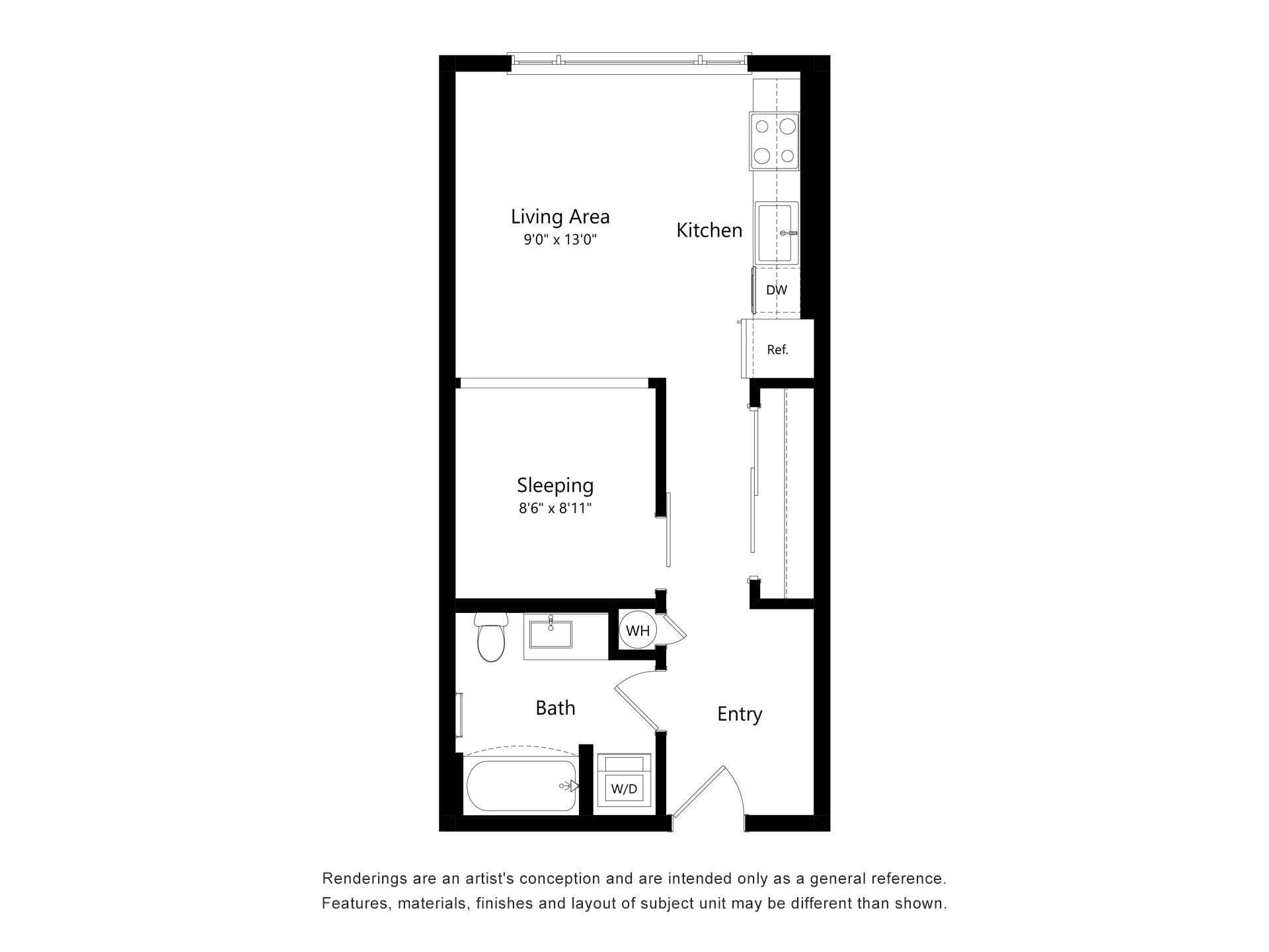 Astral by Alta UB-A floor plan
