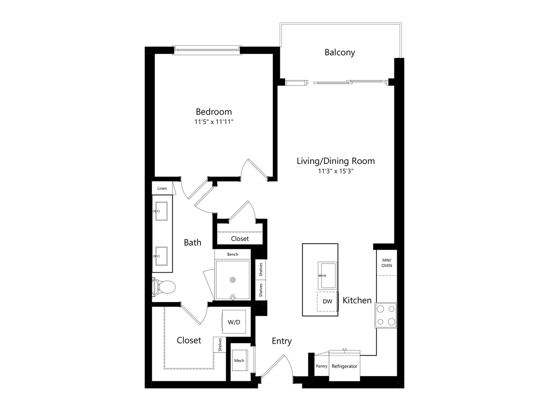 A3 floor plan