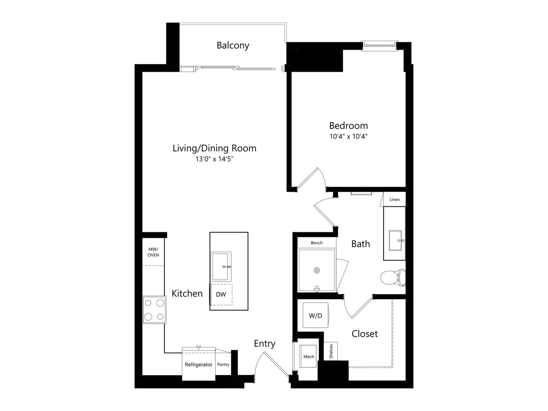 A2.3 floor plan