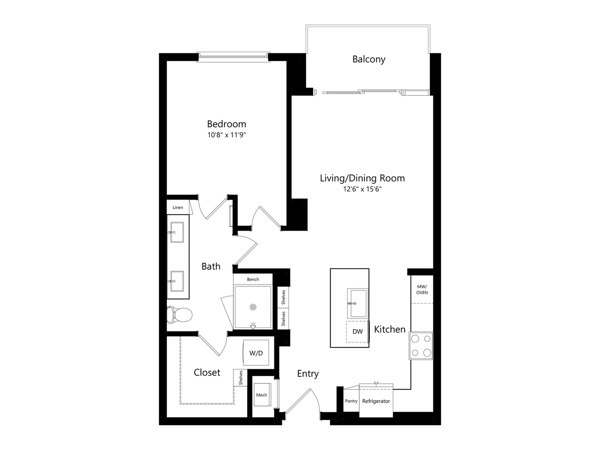 A4 floor plan