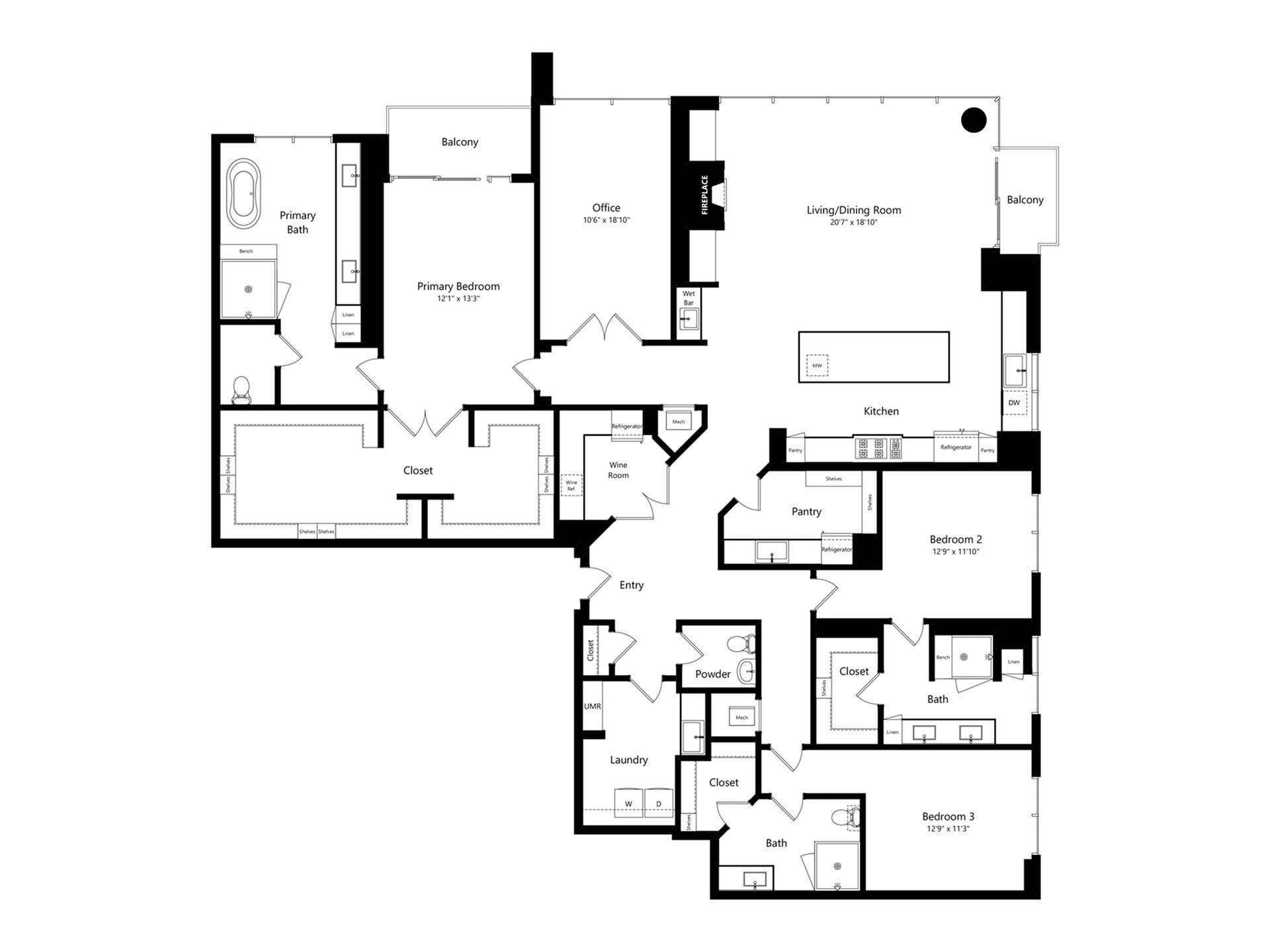 PH12 floor plan