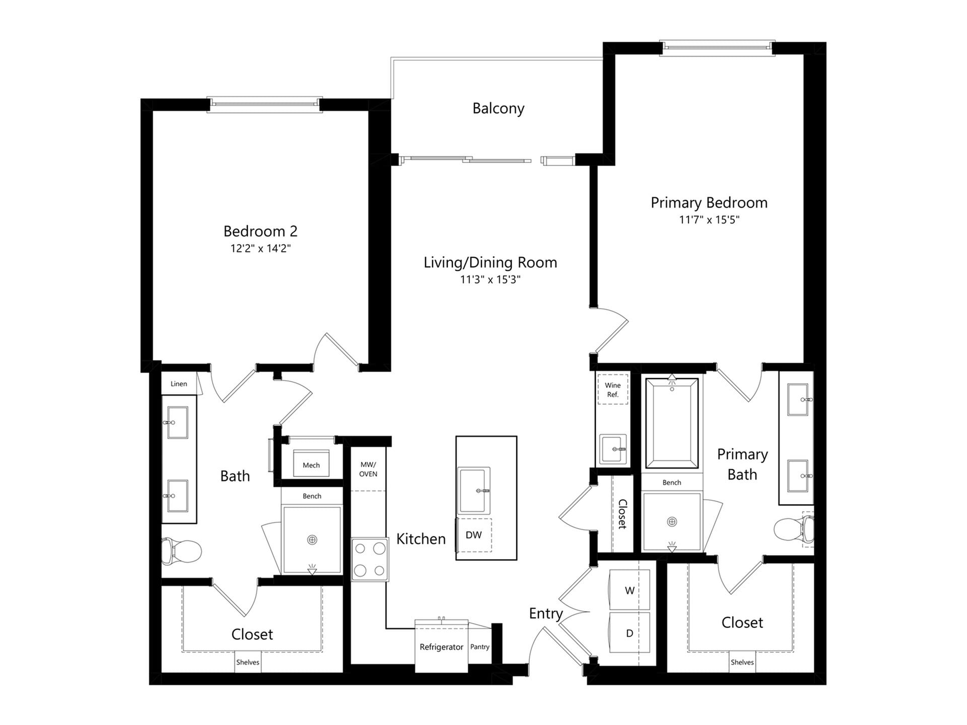 B1AD floor plan