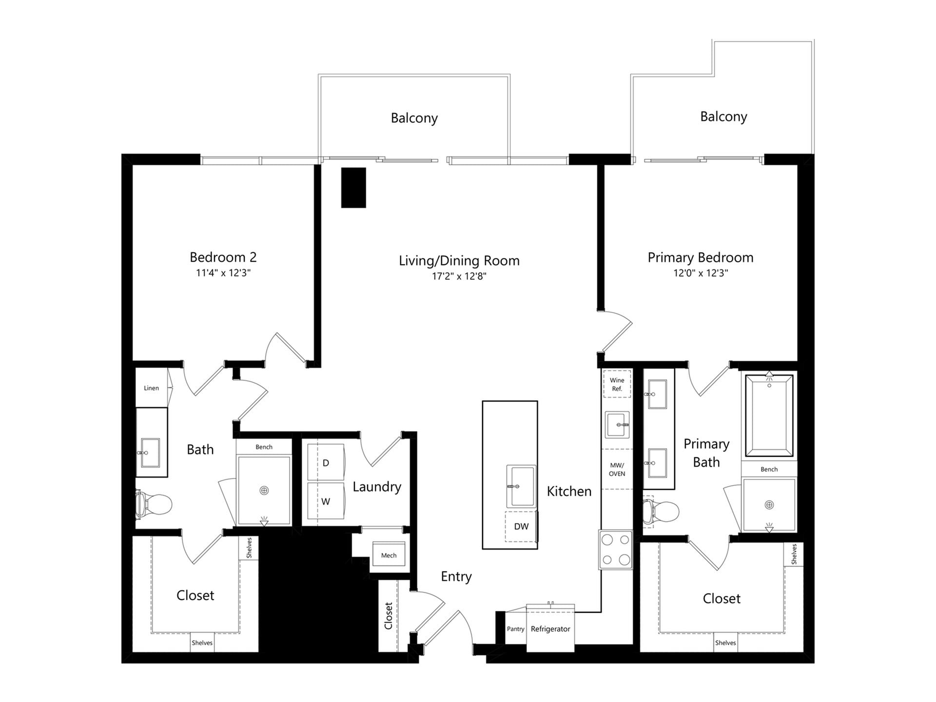 B7 floor plan