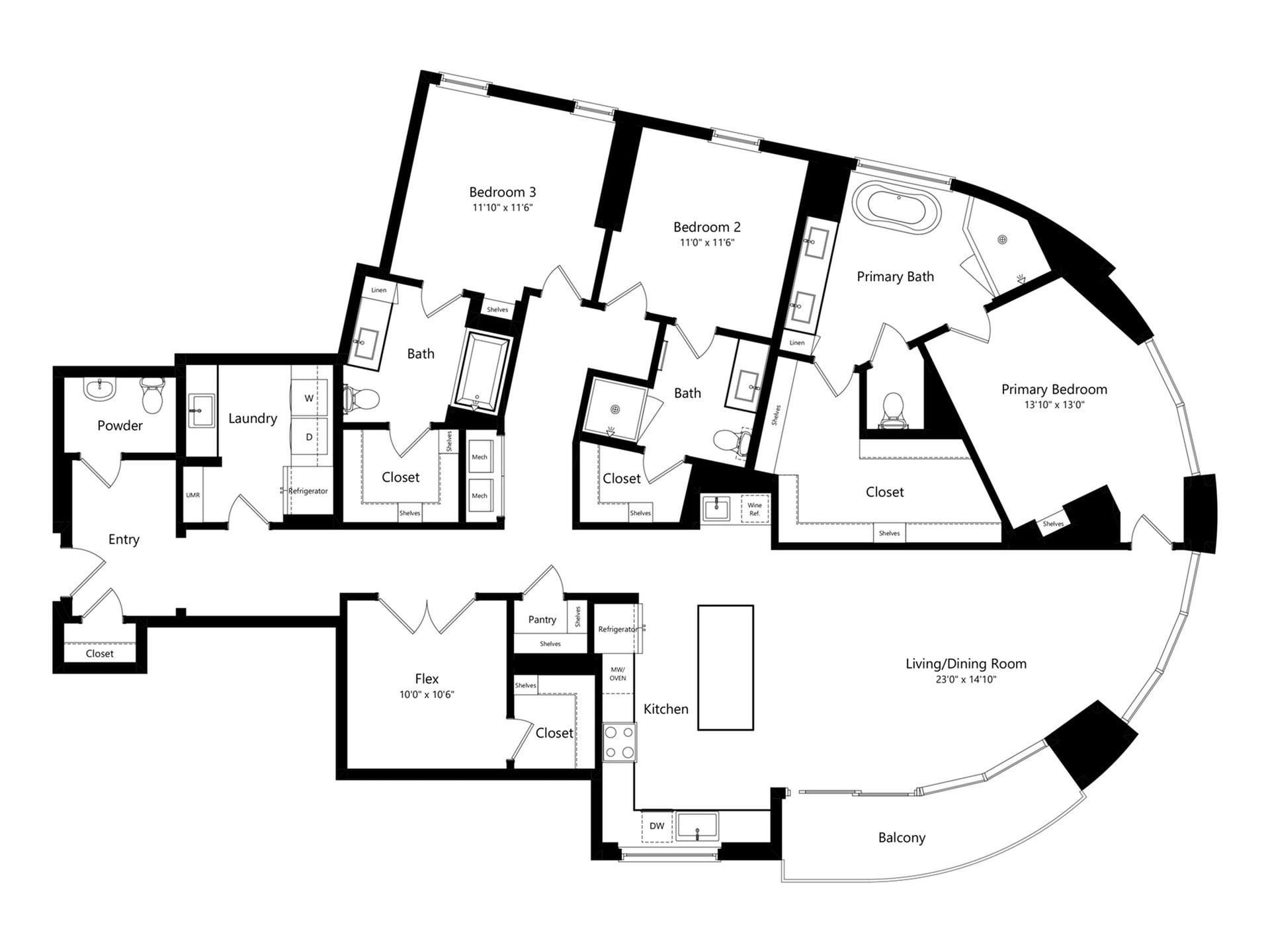 C1AD floor plan