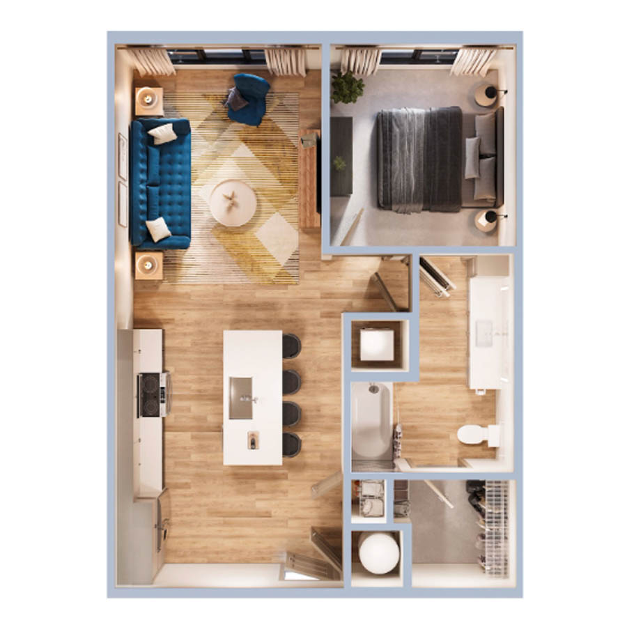 A1 floor plan