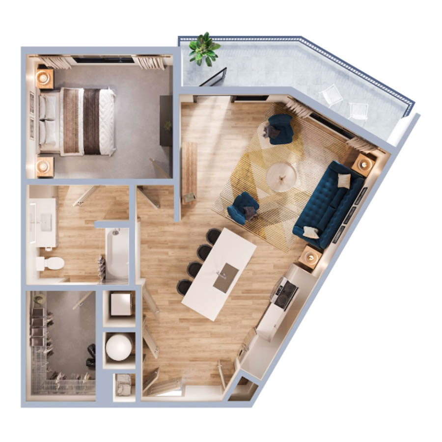 A6 floor plan