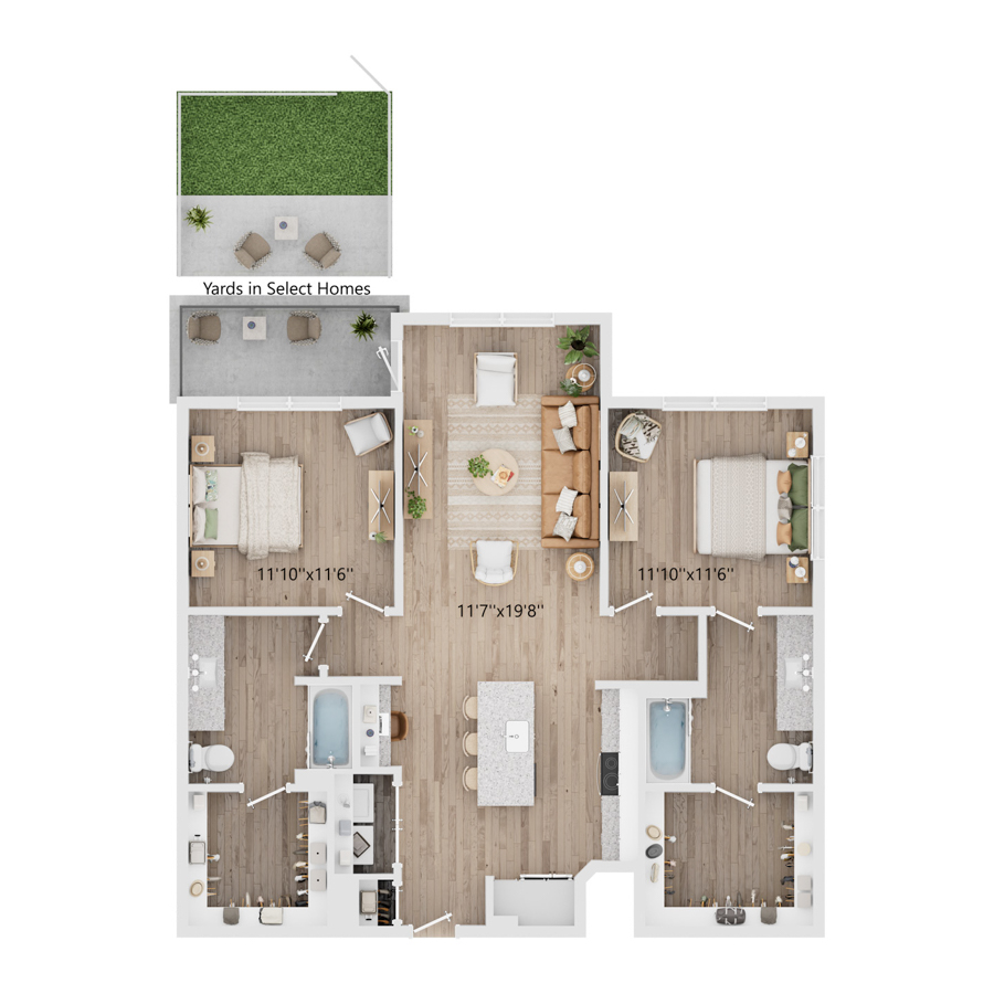 B2.1 floor plan