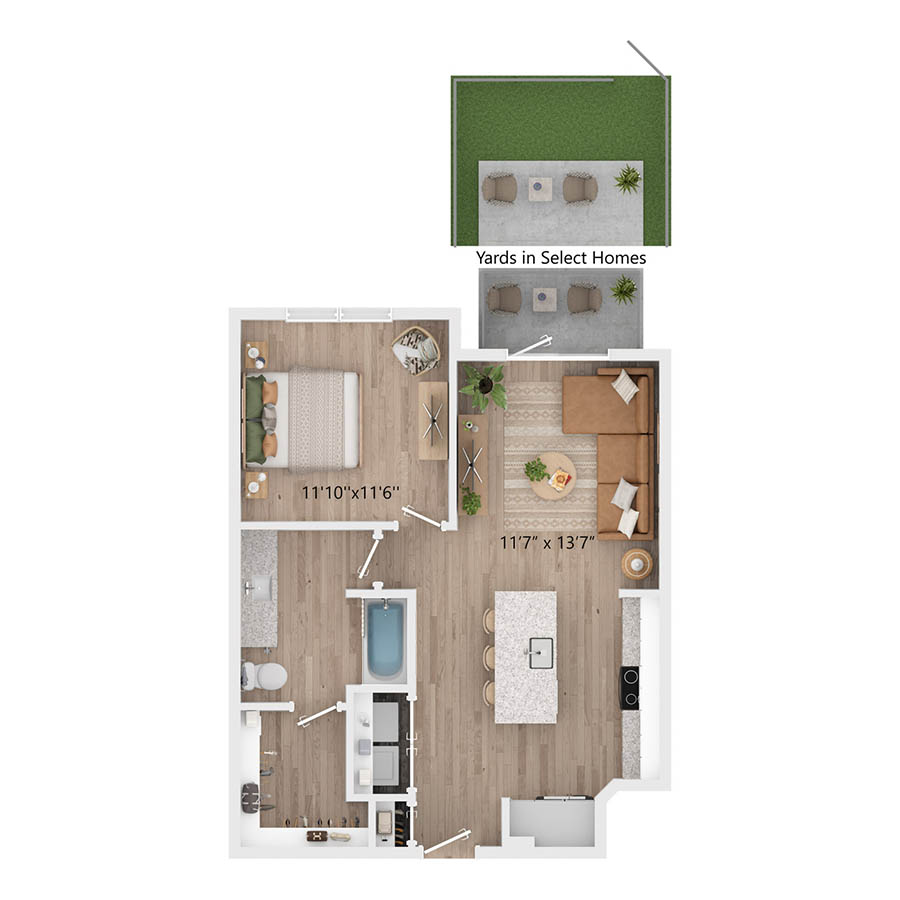 A1 floor plan