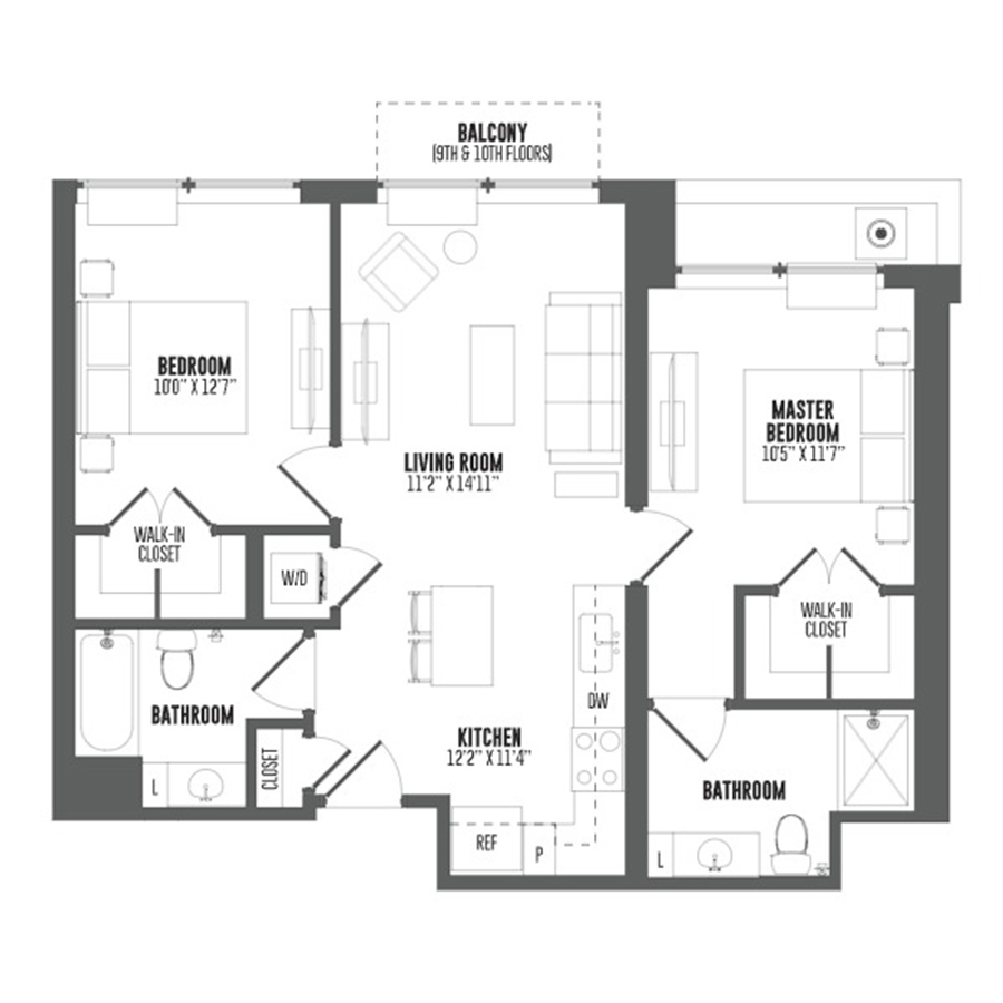 B6H1 floor plan