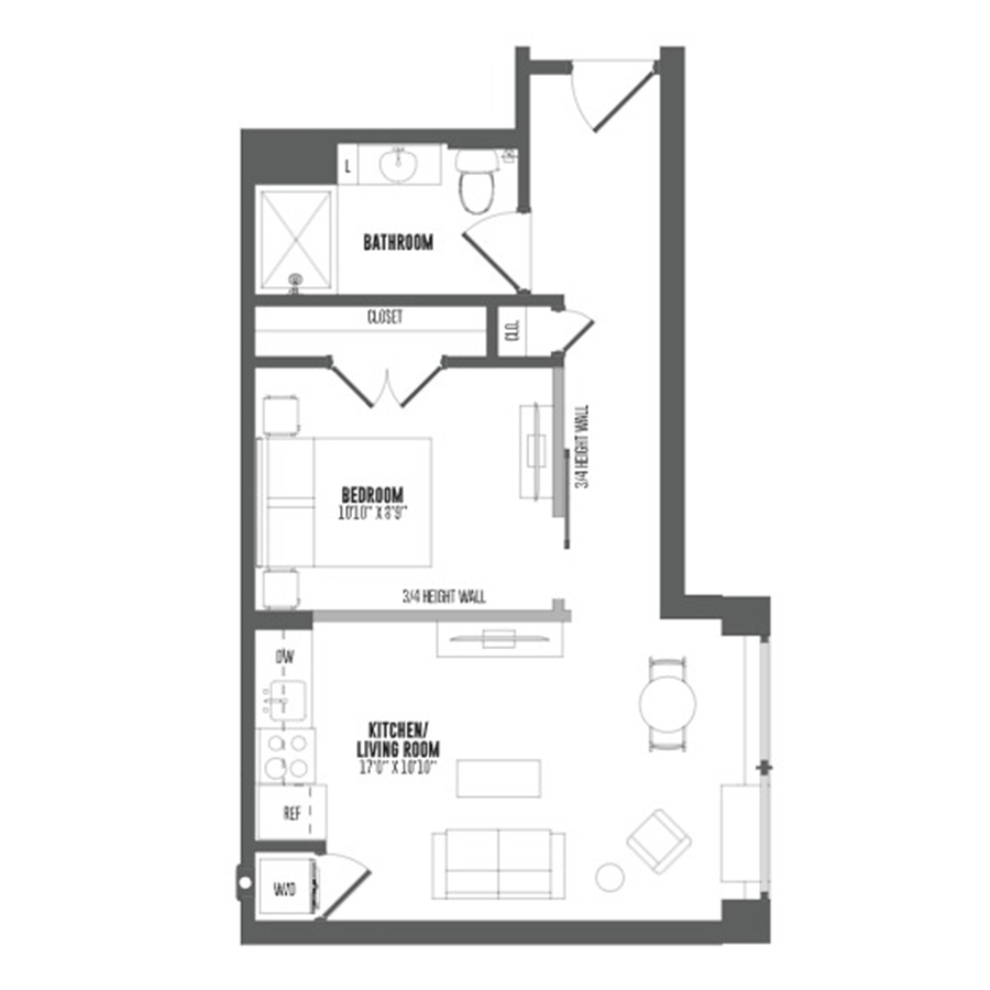 A2H1 floor plan