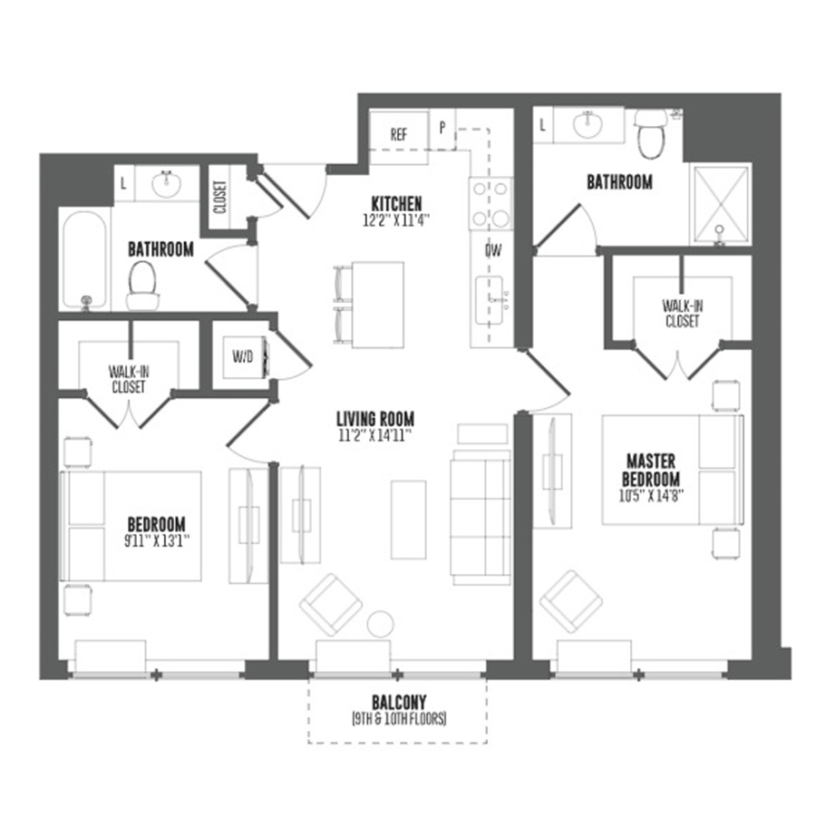 B3H1 floor plan