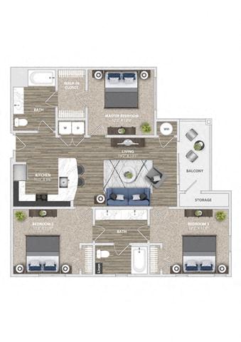 C1 floor plan