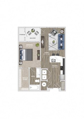 A1 floor plan