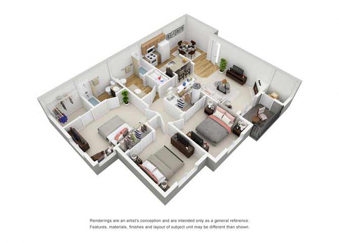 Grande Renovated floor plan