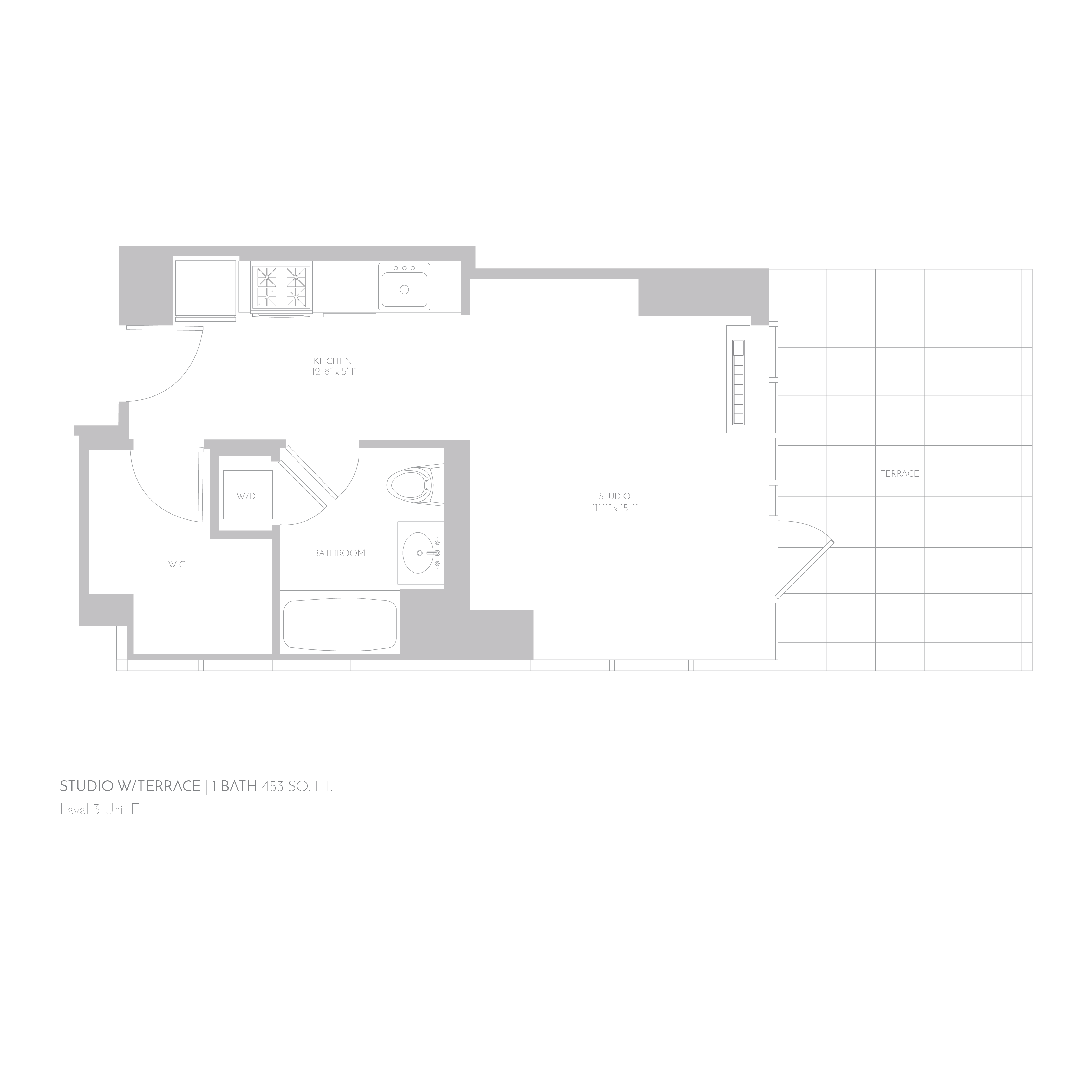 3 E floor plan