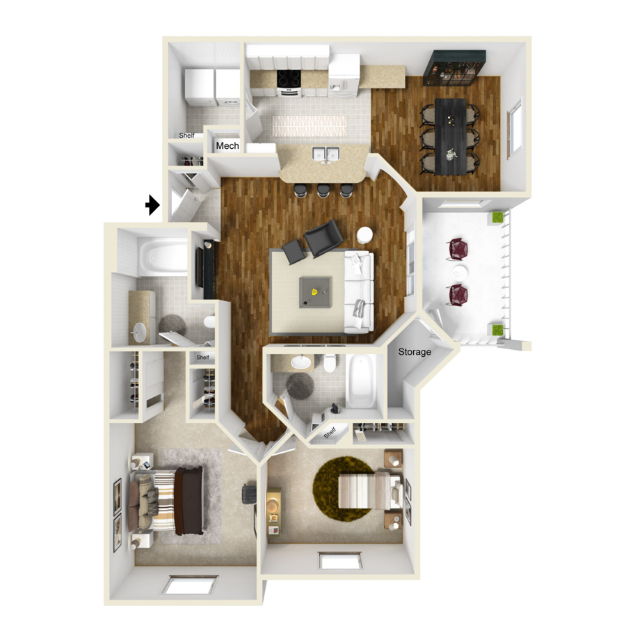 Magnolia floor plan