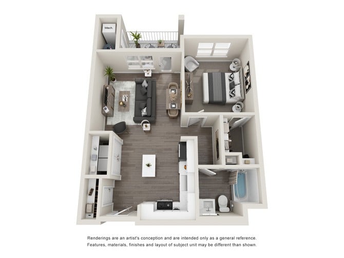 A1 floor plan