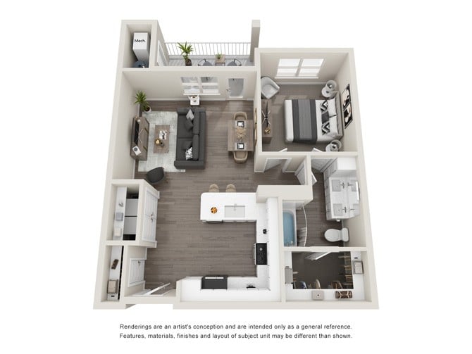 A2 floor plan