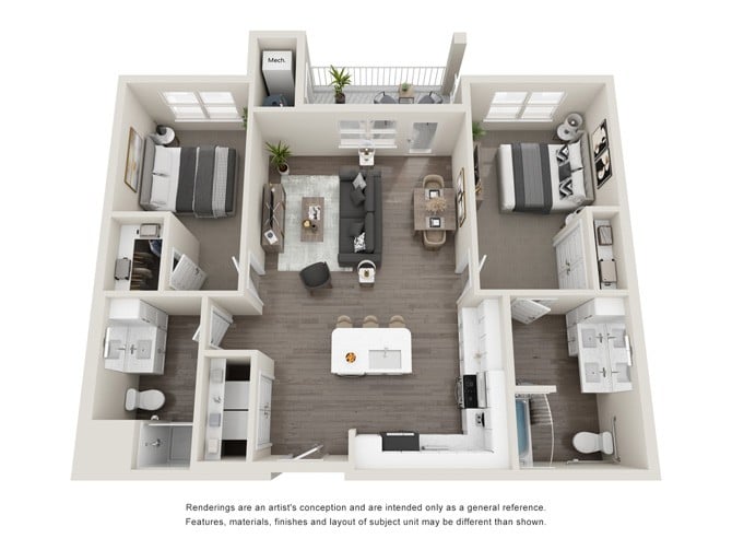 B3A floor plan