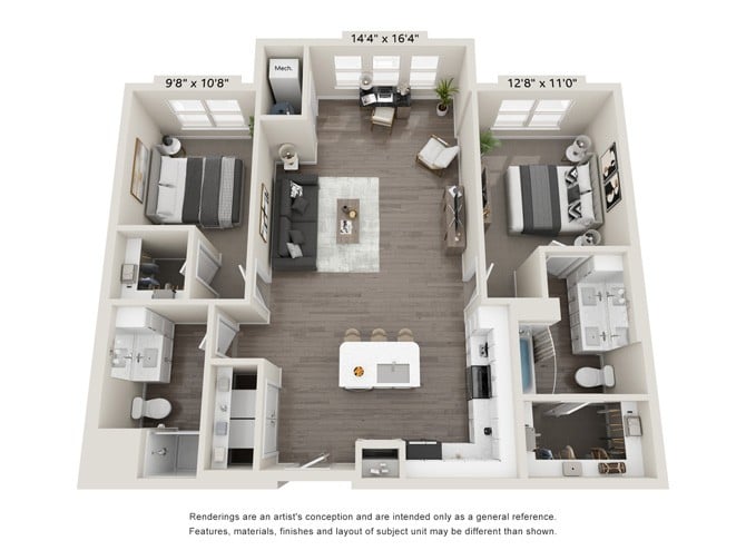B4 floor plan