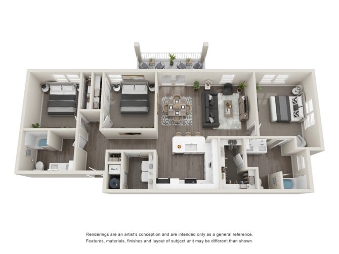 C1 floor plan