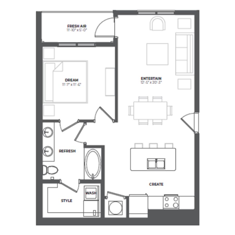 A3 floor plan