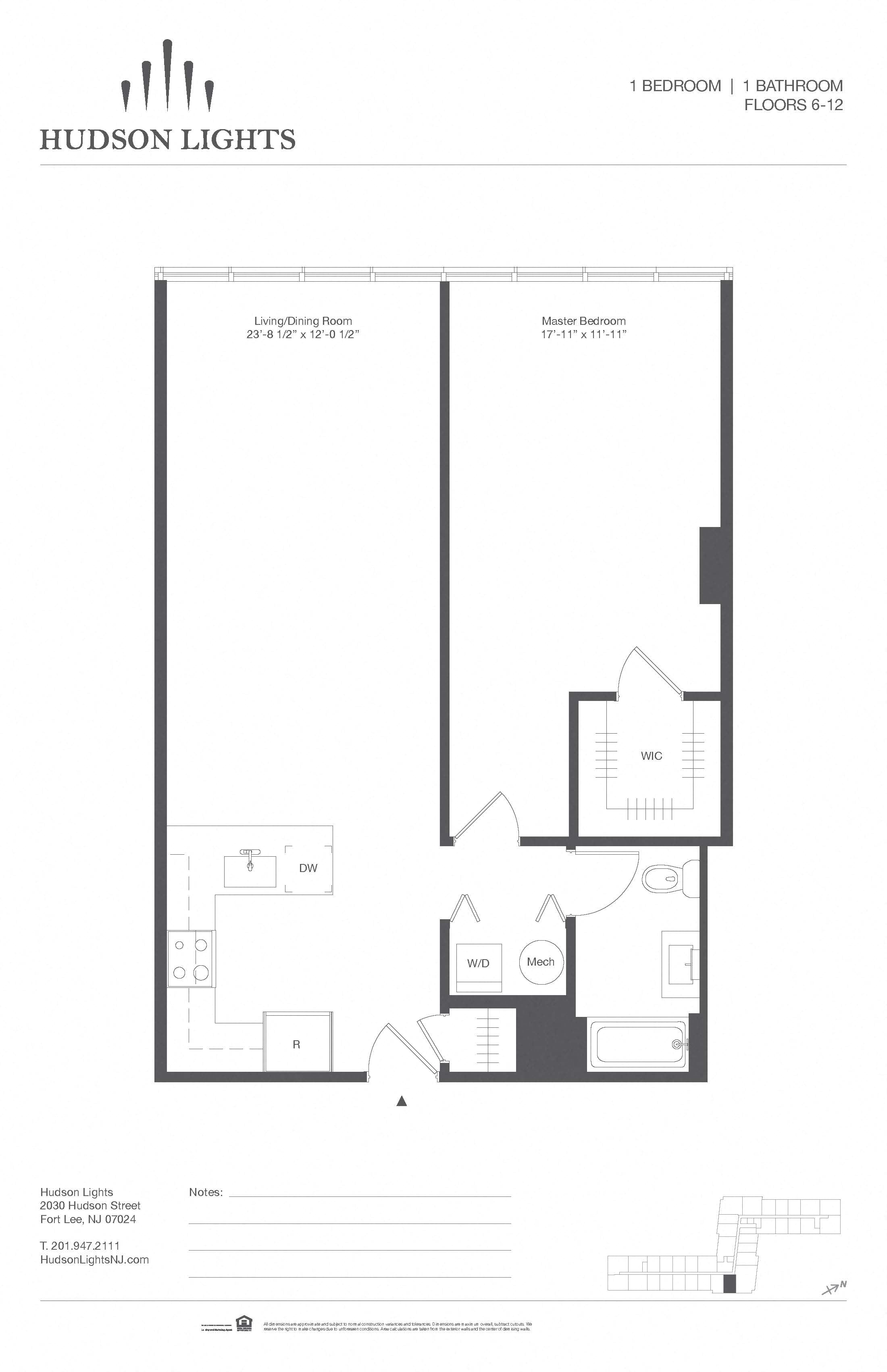 Residence 18 floor plan