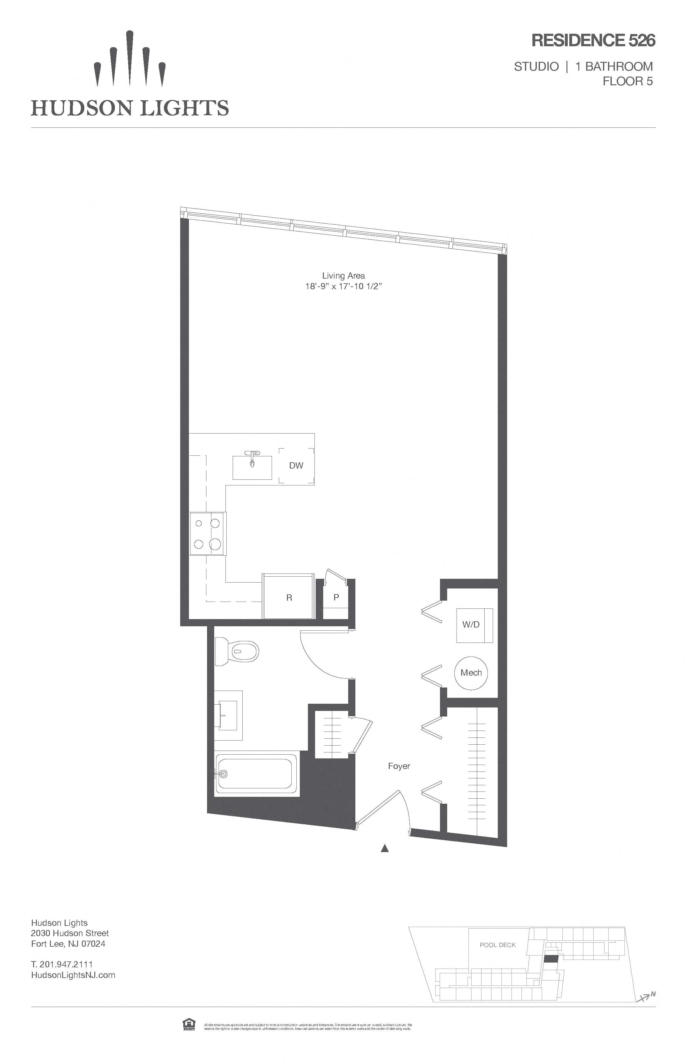 Residence 526 floor plan